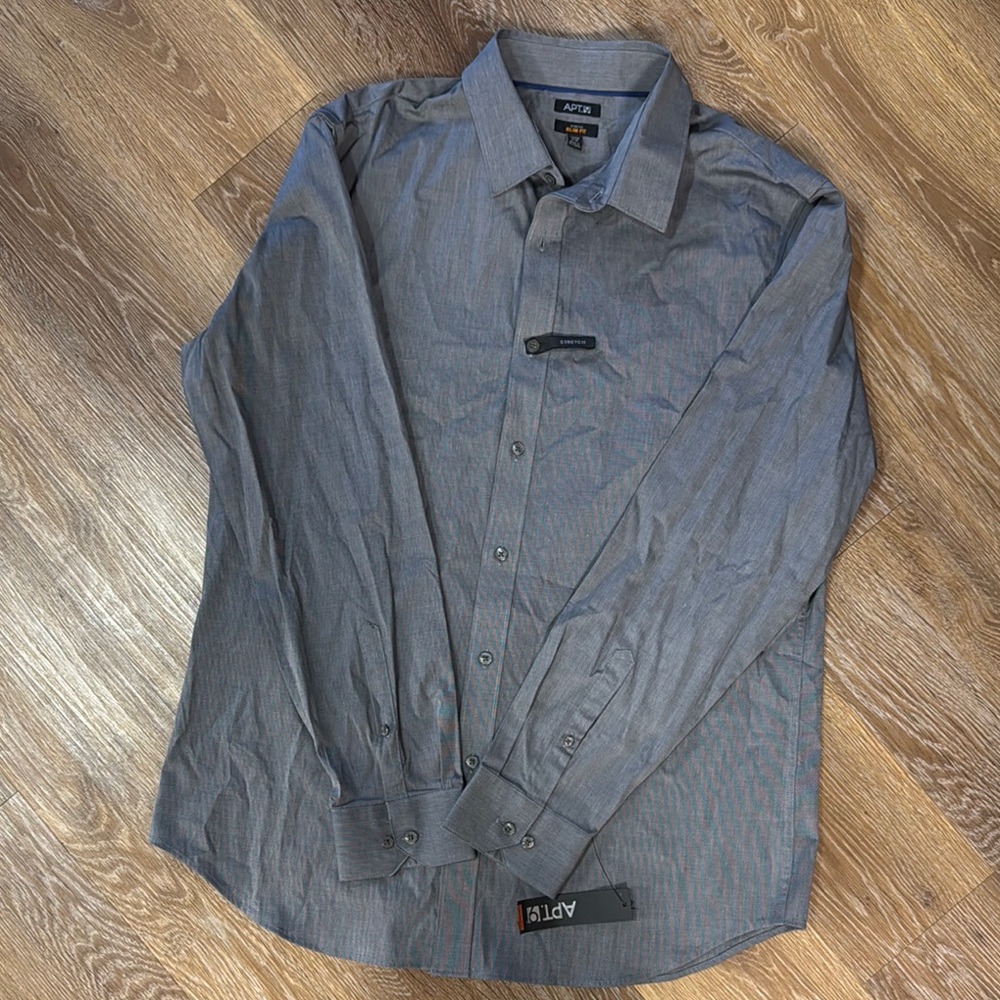 Apt. 9 Men's Gray Shirt